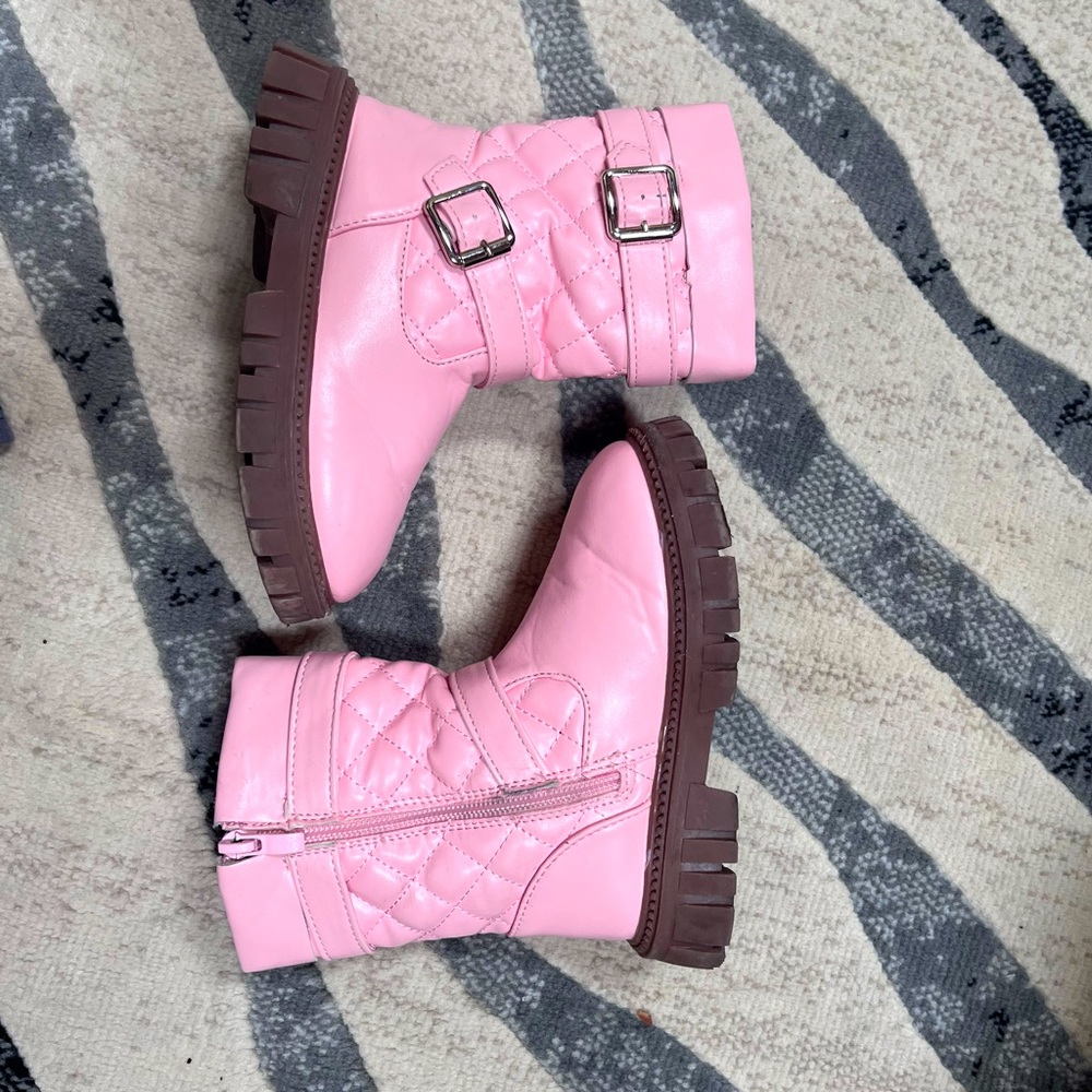 Bubblegum Pink Toddler 8 boots